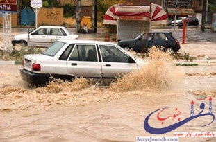 انسداد راه‌های ۲۰ روستای کهگیلویه و بویراحمد در پی بارش‌ شدید باران