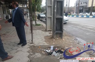 زخم کنده‌کاری‌ها بر خیابان‌های دهدشت/شهردار دهدشت:از ادارات خدمات‌رسان شکایت می‌کنم