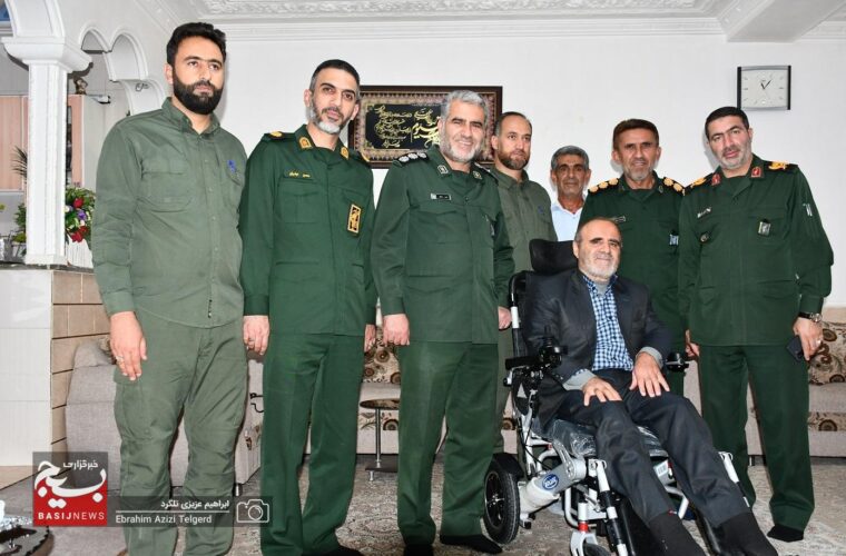 فرمانده جدید سپاه فتح با هدیه ای متفاوت به دیدار جانبازان رفت +تصاویر