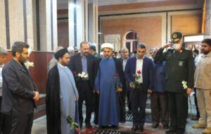 ادای احترام سردار فضلی به شهدای گچساران