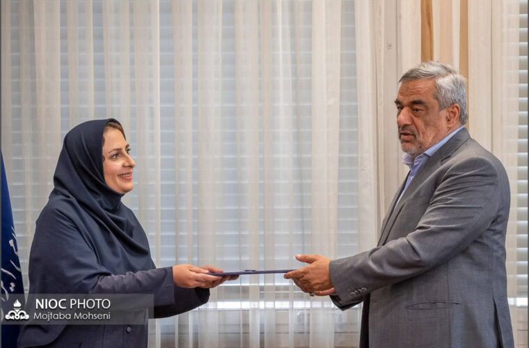 روز شلوغ آیین‌های تودیع و معارفه مدیران ارشد نفت در دفتر حمید بورد/از اروندان تا انتصاب یک بانوی نفتی+تصاویر