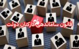 قانون ساماندهی کارکنان دولت اجرا شد قانون ساماندهی کارکنان دولت اجرا شد