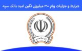 شرایط و جزئیات وام ۳۰۰ میلیونی نگین امید بانک سپه شرایط و جزئیات وام ۳۰۰ میلیونی نگین امید بانک سپه
