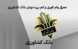 معرفی وام فوری و کم بهره نویان بانک کشاورزی معرفی وام فوری و کم بهره نویان بانک کشاورزی