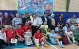 کسب مقام دوم مسابقات توسط تیم فوتسال ایثارگران گاز استان خوزستان