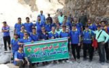 صعود کارکنان شرکت نفت و گاز اروندان به ارتفاعات باغملک صعود کارکنان شرکت نفت و گاز اروندان به ارتفاعات باغملک