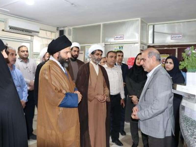 دیدار امام جمعه مسجدسلیمان با پرستاران بهداشت و درمان صنعت نفت