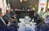 نشست مدیر عامل پالایشگاه نفت آبادان و فرمانده نیروی انتظامی شهرستان آبادان نشست مدیر عامل پالایشگاه نفت آبادان و فرمانده نیروی انتظامی شهرستان آبادان