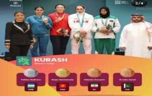 طلسم ۱۱ ثانیه‌ای در ریاض، کسب مدال برنز بانوی کهگیلویه و بویراحمدی