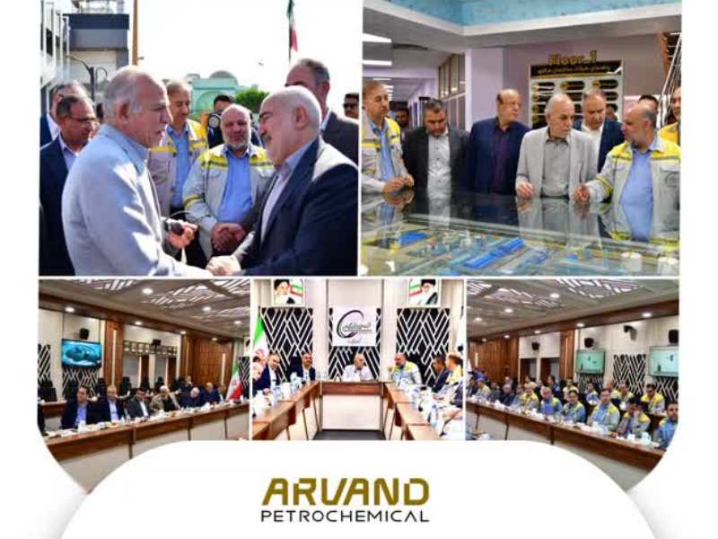 بازدید نماینده رئیسجمهور از شرکت پتروشیمی اروند