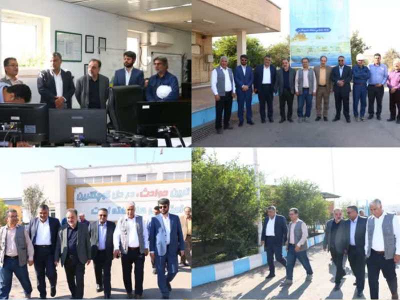 بازدید جانشین رئیس حراست وزارت نفت از مرکز انتقال نفت بندرعباس
