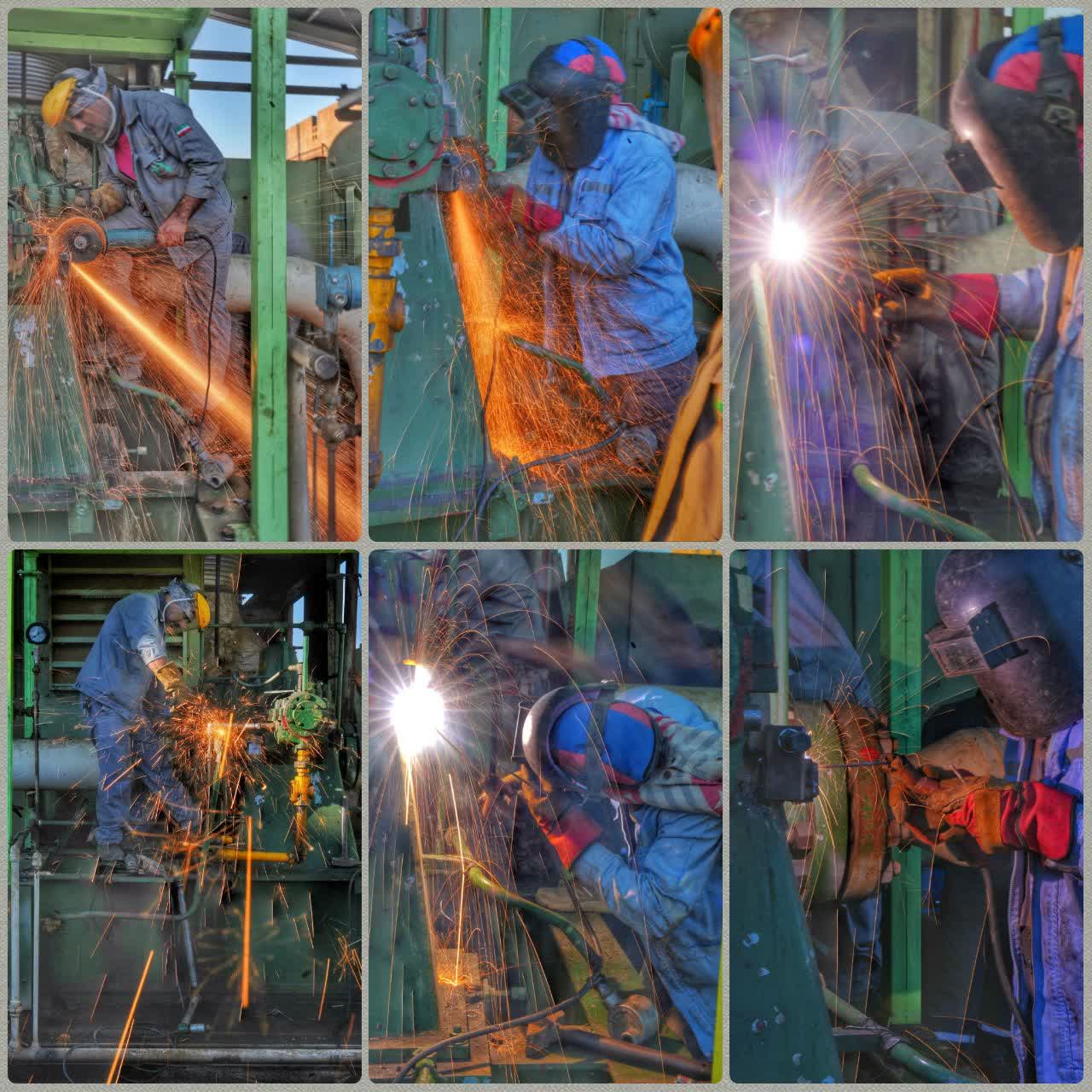 کارگران صنعت نفت شما قهرمانان خاموش این سرزمین هستید