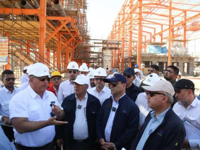 بازدید مدیرعامل شرکت ملی مناطق نفتخیز جنوب از آغاجاری