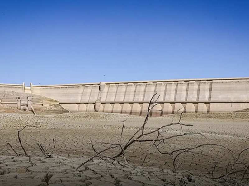 سد کرج خشک شد و از مدار خارج شد