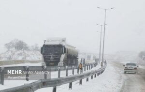 بارش برف در کهگیلویه و بویراحمد