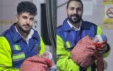 طلوع زندگی در دل سرما و تاریکی/ نوزاد بویراحمدی در آمبولانس اورژانس متولد شد
