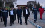 بازدید مدیرعامل شرکت خطوط لوله و مخابرات نفت ایران از تاسیسات همدان