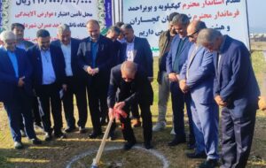 شروع پروژه‌های جدید و آینده‌نگر شهرداری در گچساران با حضور استاندار+تصاویر