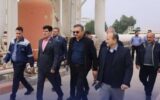 بازدید مدیر عملیات شرکت پالایش نفت آبادان از بندر صادراتی ماهشهر