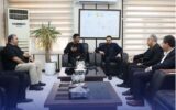 دیدار مدیرعامل شرکت پالایش نفت آبادان با علیرضا دبیر