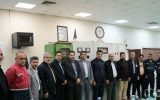 حضور مدیرکل حراست شرکت ملی نفت در آغاجاری