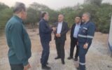 بازدید شبانه مدیرعامل نفت و گاز آغاجاری از موکب اربعین در ورودی شهر امیدیه