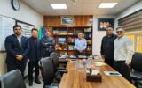 دیدار مدیرمسئول آوای جنوب با روابط عمومی شرکت ملی مناطق نفت‌خیز جنوب